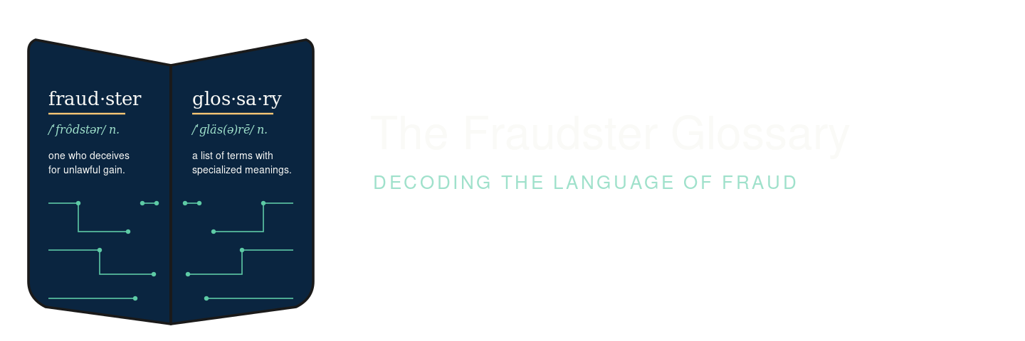 The Fraudster Glossary logo